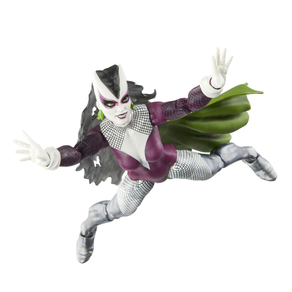 Figurine Marvel Lilith posée avec accessoires sur fond neutre