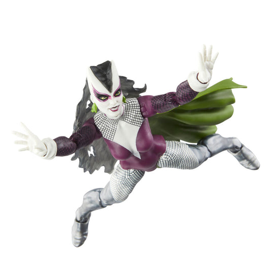 Figurine Marvel Lilith posée avec accessoires sur fond neutre