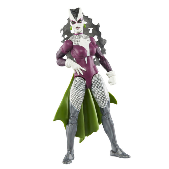 Vue arrière de la figurine Marvel Lilith montrant les détails du costume