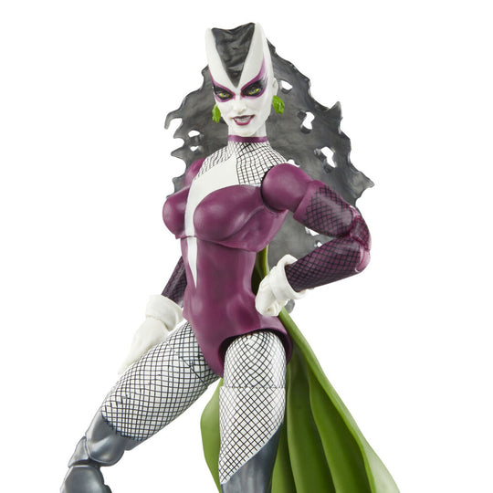 Figurine Marvel Lilith en position dynamique avec accessoires inclus