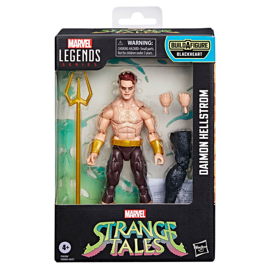 Figurine Daimon Hellstrom Marvel Strange Tales 15cm vue avant avec accessoires
