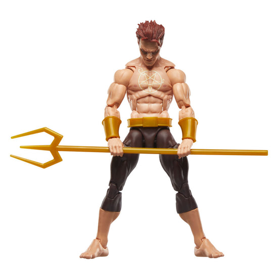 Vue latérale gauche de la figurine articulée Daimon Hellstrom 15cm