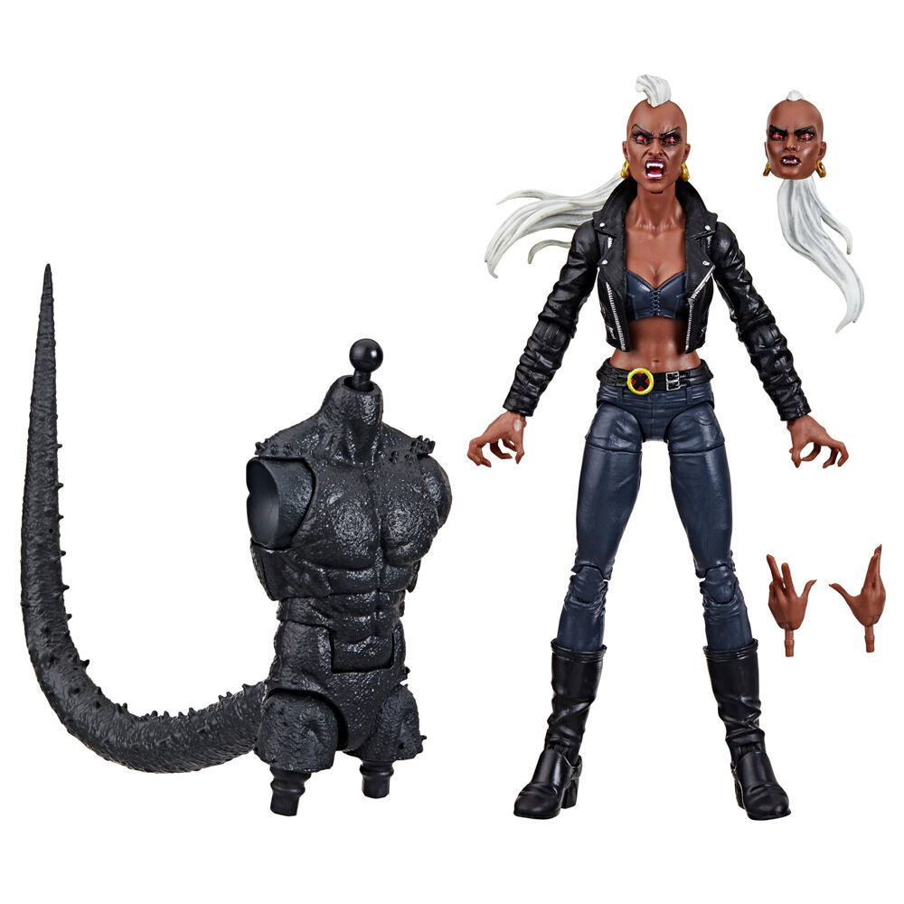 Détail du visage articulé de la figurine Bloostorm Marvel par HASBRO