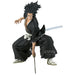 Figurine Kenpachi Zaraki Bleach Vibration Stars de face, détail du visage et tenue