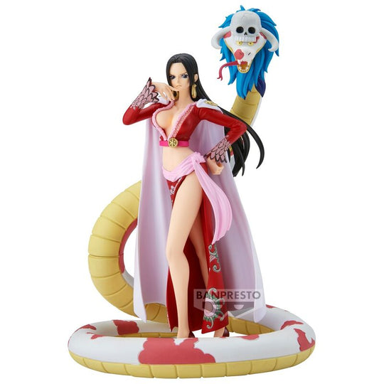Figurine Boa Hancock Extra Grandlines de 17 cm vue de face avec détails soignés