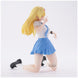Profil gauche de la figurine Aria Kisaki BANPRESTO montrant les finitions de l’uniforme
