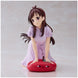 Profil gauche de la figurine Akari Tsujino BANPRESTO avec couleurs vives et finition précise
