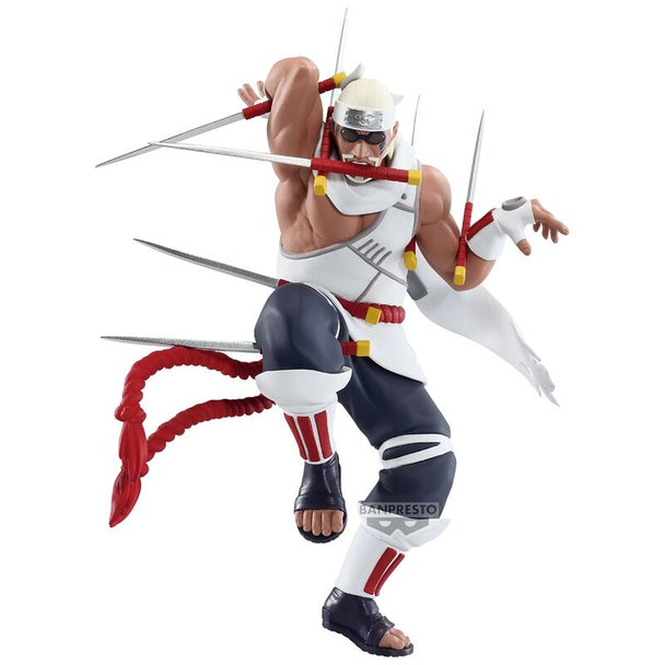 Figurine BANPRESTO Killer Bee Naruto Shippuden 17cm en pose dynamique sur fond neutre