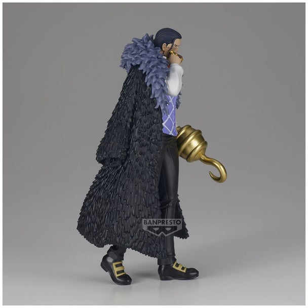 Profil gauche de la figurine BANPRESTO Crocodile Shukko montrant la posture dynamique