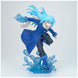 Profil latéral de la figurine Rimuru Tempest montrant la posture et les finitions précises
