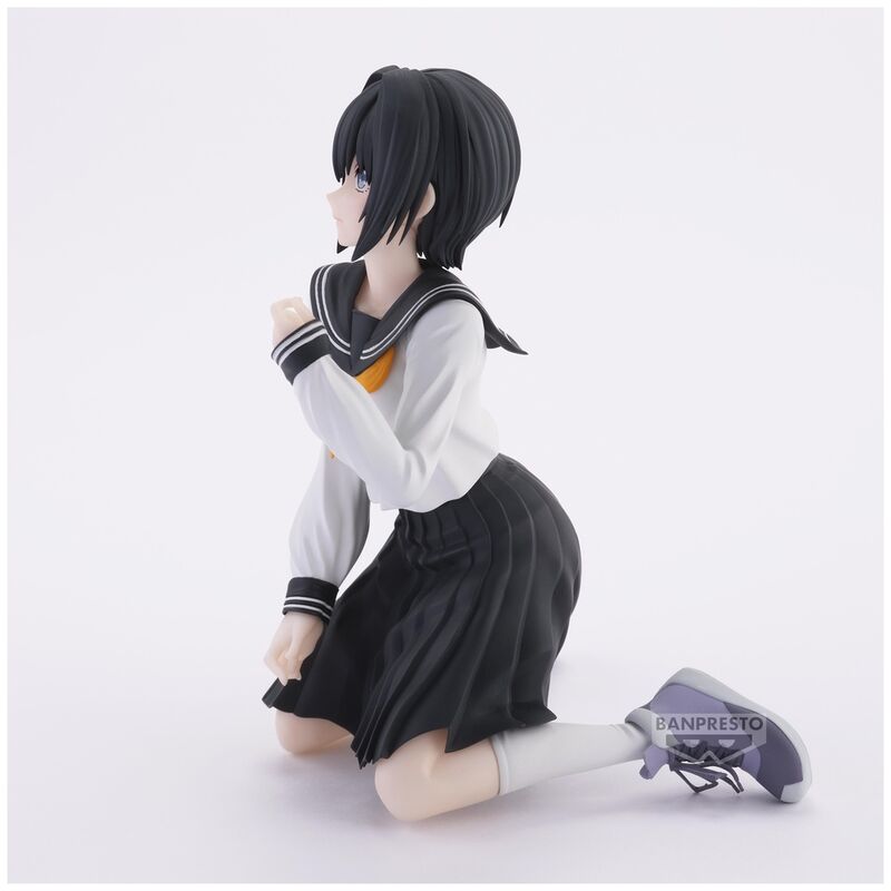 Vue arrière de la figurine Nonoa Shirayuki Uniforme 12cm mettant en valeur le design complet