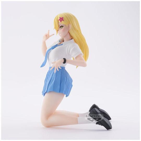 Vue arrière de la figurine Aria Kisaki 2.5 Dimensional Seduction avec accessoires inclus