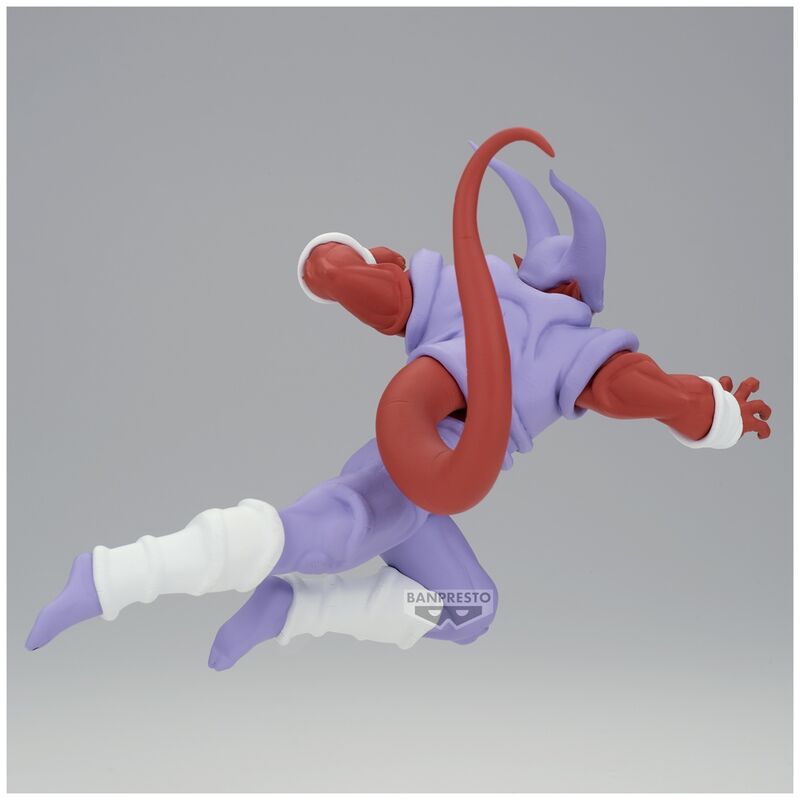 Vue rapprochée des détails du visage de Janemba figurine Dragon Ball Z 16cm avec peinture précise