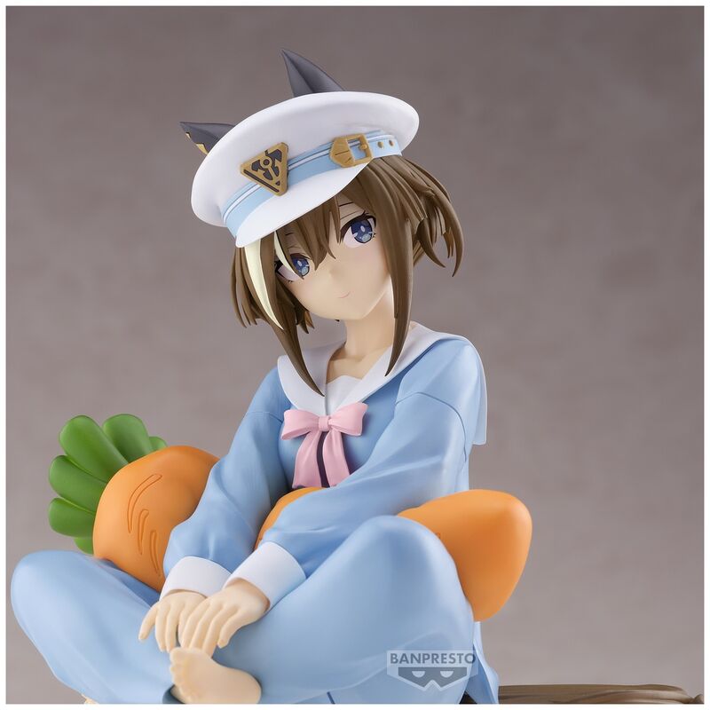 Vue arrière de la figurine Cheval Grand Saison 3 avec détails de la coiffure et costume