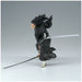 Présentation complète de la figurine Kenpachi Zaraki Bleach Vibration Stars sur fond blanc
