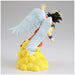 Zoom sur le visage expressif de la figurine Dragon Ball Z Son Goku History Box