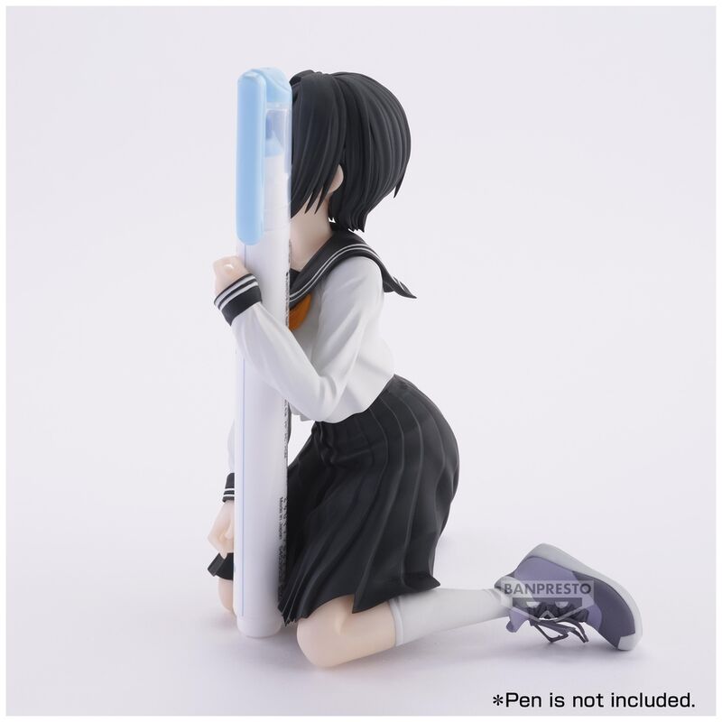 Présentation de la figurine Nonoa Shirayuki avec son socle d'exposition officiel BANPRESTO