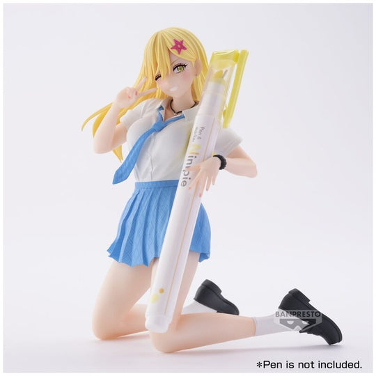 Figurine Aria Kisaki en pose dynamique sur socle, collection 12 cm recommandée 15 ans et plus