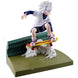 Vue arrière de la figurine Killua Zoldyck montrant la posture dynamique