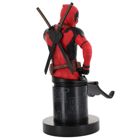 Photo de la base stable de la figurine Deadpool 3 Cable Guy pour un bon maintien