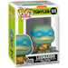 Vue de face de la figurine Funko POP Leonardo Teenage Mutant Ninja Turtles avec détails précis et couleurs vives