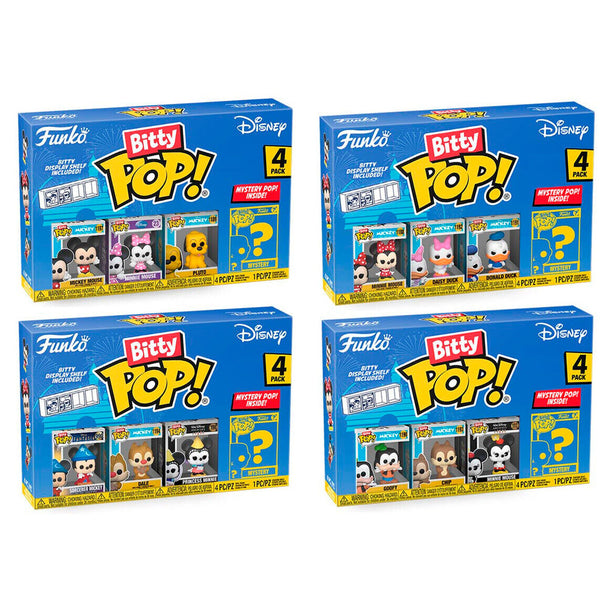 Zoom sur la figurine Bitty POP de Mickey Mouse dans la collection Disney Classic