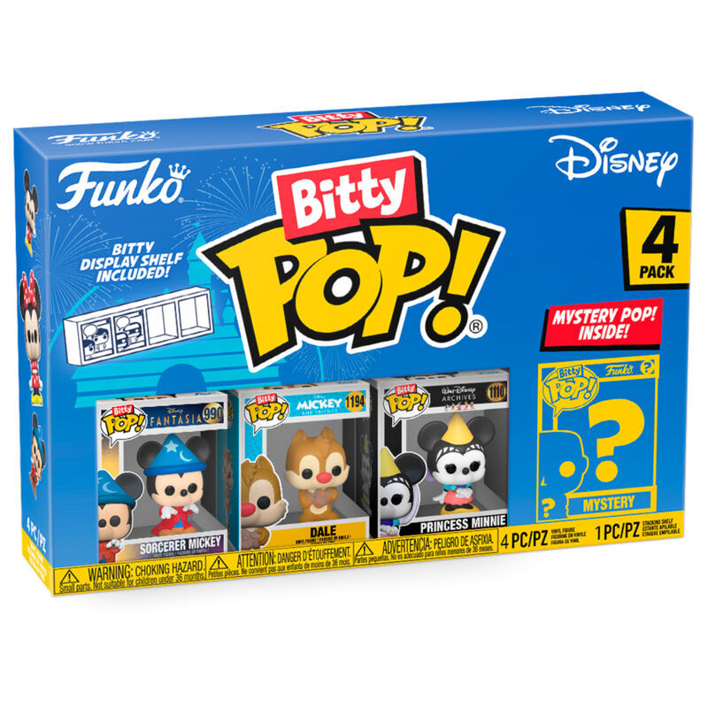 Vue rapprochée de la figurine Bitty POP de Donald Duck issue de Disney Classic