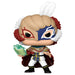 Vue rapprochée de la figurine Funko POP William Black Clover montrant les détails précis du visage et du costume.