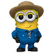 Figurine Funko POP Minion RM de 9cm issue du film Despicable Me 4, présentée dans sa boîte cadeau officielle