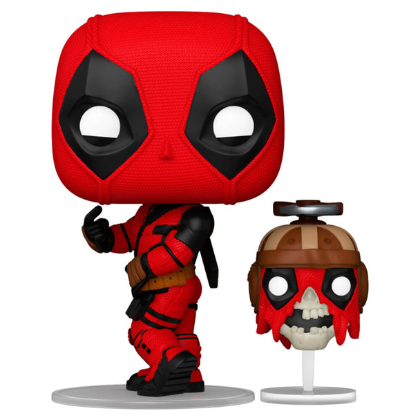 Figurine Funko POP 9cm représentant Deadpool et Wolverine de Marvel avec détails précis et couleurs vives