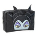Vanity case Disney Villains Maléfique en cuir synthétique noir avec illustration détaillée de Maléfique sur le devant
