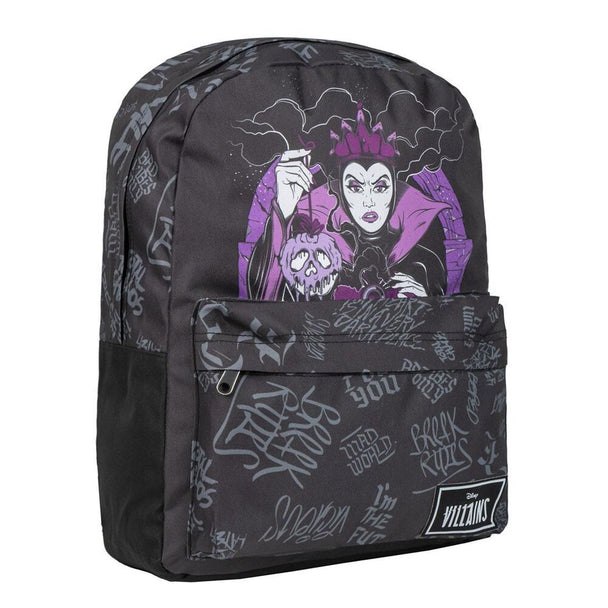 Sac à dos Disney Villains Maléfique vue de face avec design détaillé de Maléfique