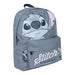 Sac à dos Disney Stitch CERDÁ vue de face avec le personnage emblématique imprimé en couleurs vives