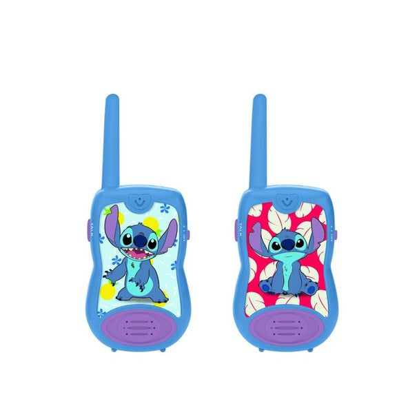 Walkie talkie Disney Stitch LEXIBOOK avec design coloré et boutons de contrôle visibles