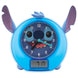 Affichage lumineux de l'horloge avec indication du mode sleep trainer Disney Stitch