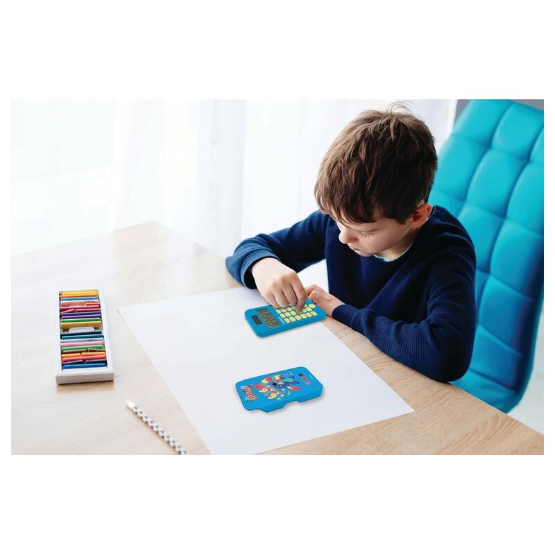 Image de la batterie AG10 de secours incluse avec la calculatrice Disney Stitch