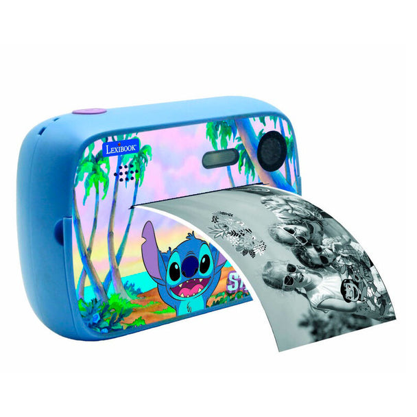 Appareil photo instantané Disney Stitch LEXIBOOK avec design coloré et motifs du personnage Stitch
