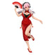 Packaging officiel FURYU de la figurine Super Sonico en robe chinoise de 21cm