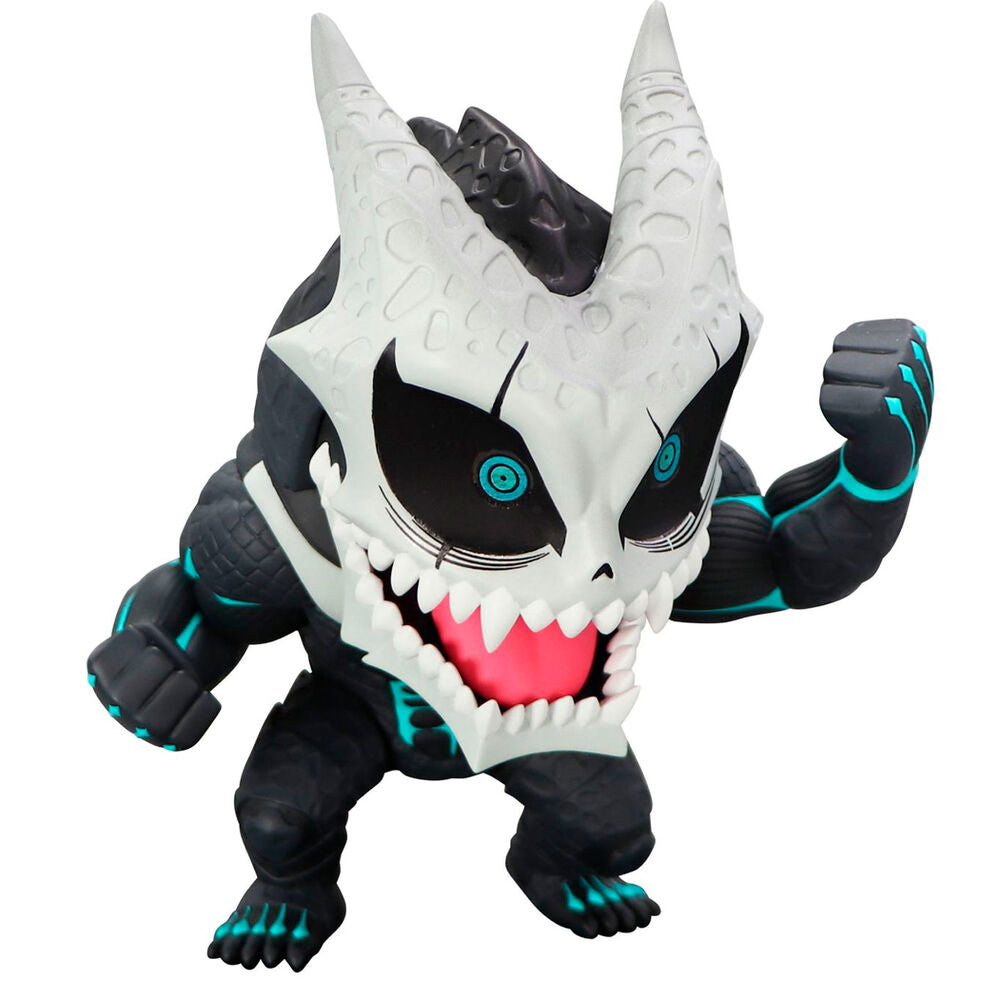 Vue arrière de la figurine Kaiju No. 8 Toonize mettant en valeur le design et la posture