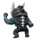 Présentation complète de la figurine Kaiju No. 8 Toonize avec éclairage mettant en valeur les couleurs