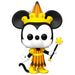 Vue de face de la figurine Funko POP Minnie Mouse Halloween, détaillant le design festif et les couleurs vives de l'édition spéciale.