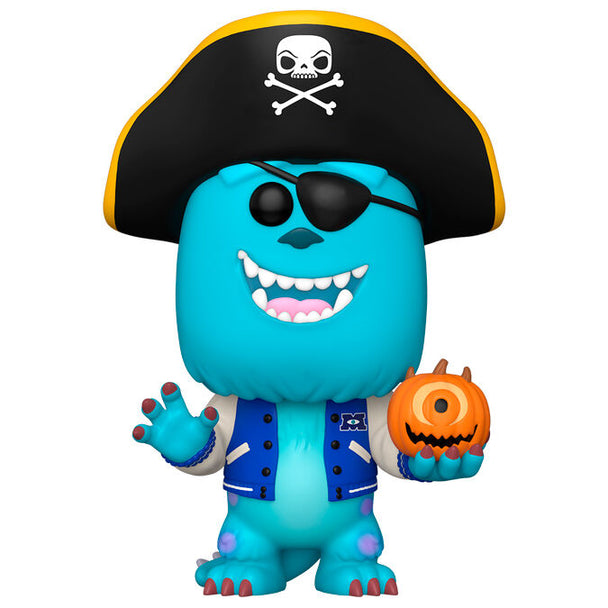 Détail de la figurine Funko POP Sulley montrant ses couleurs vives et son design fidèle au personnage Disney Pixar