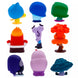 Figurine Tristesse de Vice-Versa, mini personnage bleu de 4 cm pour collection