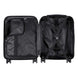 Côté de la valise Naruto Clouds montrant la poignée ergonomique et la texture ABS résistante