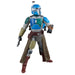 Détail de la tête articulée de la figurine Mandalorian Shriek-Hawk Star Wars The Mandalorian