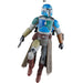 Figurine Mandalorian Shriek-Hawk en position dynamique avec détails des armures et équipements