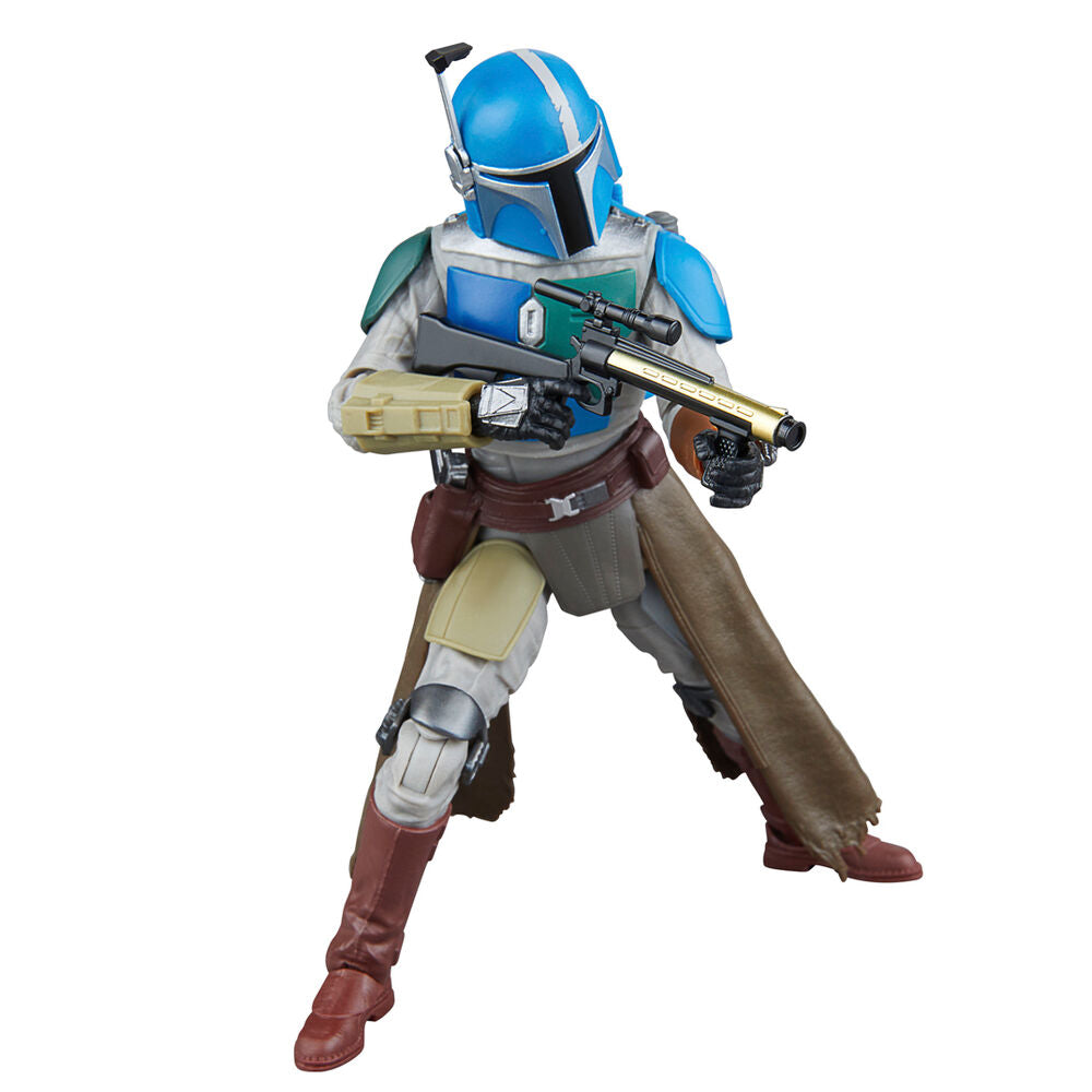 Packaging officiel HASBRO de la figurine Mandalorian Shriek-Hawk Star Wars The Mandalorian Black Series
