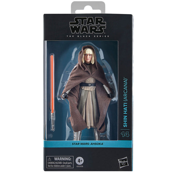 Figurine Ahsoka Shin Hati Arcana 15cm vue de face avec détails articulés