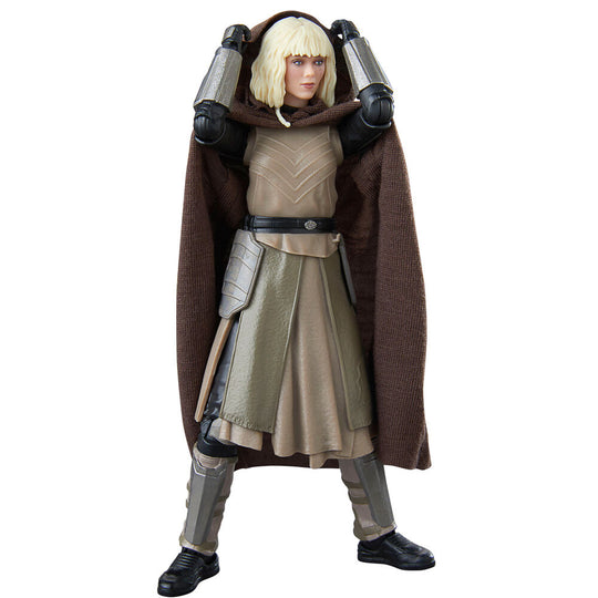 Vue latérale de la figurine Ahsoka Shin Hati Arcana montrant les articulations