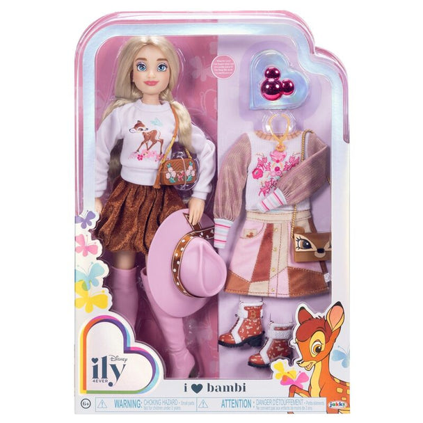 Poupée Disney Bambi ily 4Ever de 28cm avec tenue fashion et détails soignés
